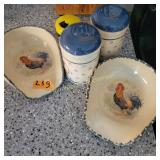 Rooster Spoon Rest, Shakers