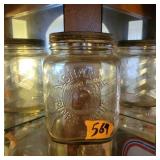 Vtg Monarch Jar