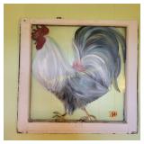 Painted Rooster