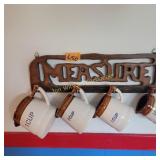Measuring Cups and Holder