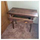 Vtg Single Door Table 30'x3'x18'