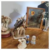 Musical Angel, Church, S/P, Candle Holder