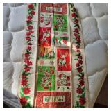 Vtg Christmas Towel
