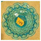 L.E. Smith Moon/Star Turquois Blue