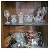Vtg Am Brilliant Style Cut Crystal Pieces