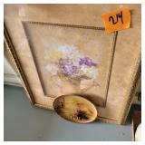 Picture and Dutch  Boy Plate