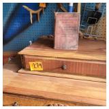 Wood Box, Vtg  Dictionary, Dresser