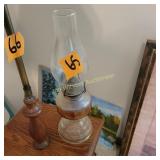 Vtg Oil Lamp
