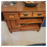 Young Republic Solid Hard Rock Maple Serving Cart