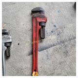 Red Pipe Wrench