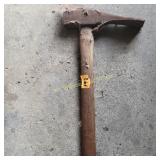 Antique Coal Miners Track Hatchet