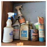 Common Garage Shelf items