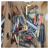 Assortment of Pliers, Screw Drives,