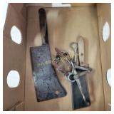 Vtg Meat Cleavers