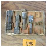 Hex drive re threading taps