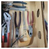Adjustable pliers, Crescent Wrench, Linesman plier