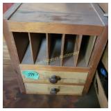 Homemade File Box with Drawers