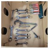 Combination of open-end  wrenches, specialty