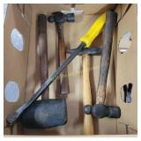 Ball-peen hammers, mallet