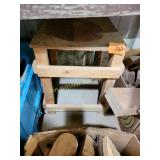 Wood bench