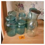 Wire top jars