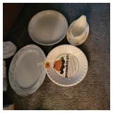 Recipe plate and dishes
