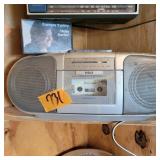 RCA radio tape player