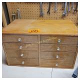 8 Drawer wood organizer