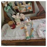 Rabbit figurines