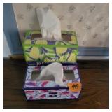 2 kleenex boxes