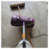 Shovel, bucket, broom
