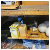 Light bulbs, BBQ utensils