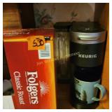 Folgers K cups and single serve Kurig