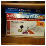 Mandolin Slicer, Wax Paper