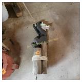 Handmade fishing bear