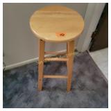 Wood stool
