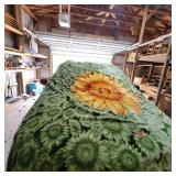 Sun flower blanket