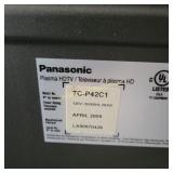 Pana sonic flat screen TV and stand
