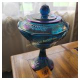 Vtg Carnival compote