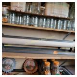 Store counter freezer paper holder