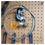 2 Pipe cutter, throttle cable