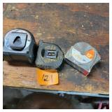 3 Tape measures