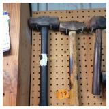 Mallet, Hammers (3 pieces)