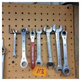 Open end wrenches, Ratchets