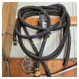 Sump pump and hose