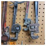 4 Pipe Wrenches