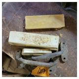 Handles, bees wax