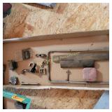 Vtg Mini Pulleys, Key, Coat Hook, Counter