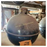 Vtg Toledo Torch Smudge Pot