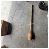 Wood masher